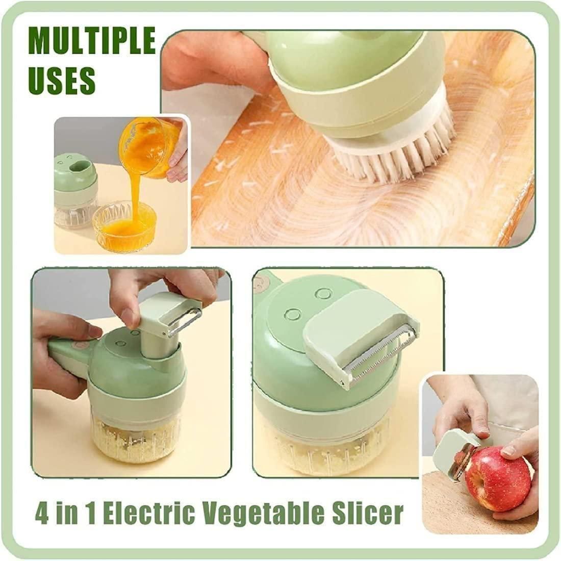 4 in 1  Electric Vegetable Chopper