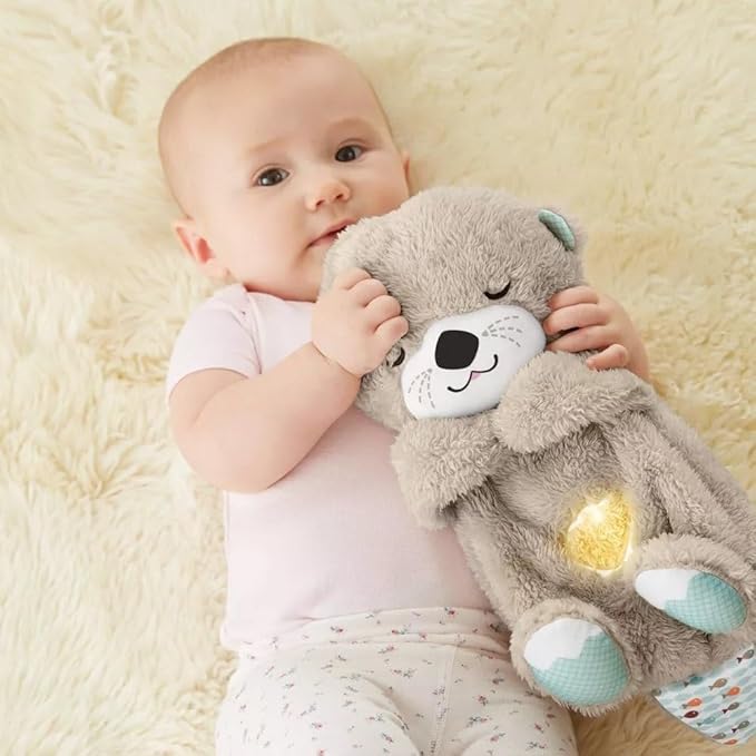 Breathing Teddy Bear with Soothing Music, Comfort Plush